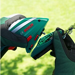 Bosch Isio 3 Akülü Çim Çit Kesme Ve Topiari Makası 3.6 V + Koruma Gözlüğü + Bakım Spreyi