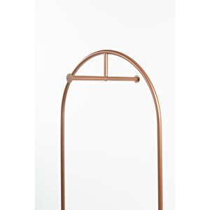 Apollon Metal Ayaklı Askılık Konfeksiyon Askılığı Gold Elbise Askılığı Kıyafet Askılığı