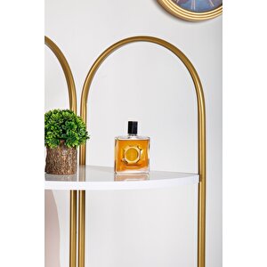 Artemi̇s Dekorati̇f Metal Mobi̇lya Gold 4 Katli Ki̇taplik