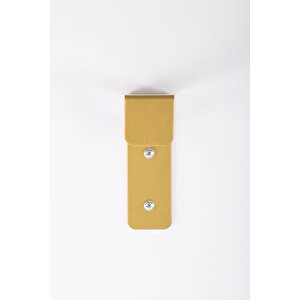 Gold Metal L Model  Askilik Duvara Monte Askılık Elbise Askılığı Konfeksiyon Askılığı Kıyafet Askı