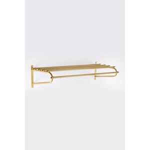 Eros Gold Metal Duvara Monte Askılık Elbise Askılığı Konfeksiyon Askılığı Duvar Askısı Kıyafet Askı
