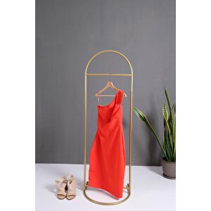 Butik Stil Oval Askılık Konfeksiyon Askılığı Askılık Elbise Askılığı Ayaklı Askılık Kıyafet Askılığı