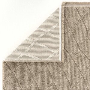 Cool Halı Newyork 3110 Vizon Yumuşak Tuşeli Halı Kilim Salon Koridor Kesme Yolluk Dokuma Makine Halı