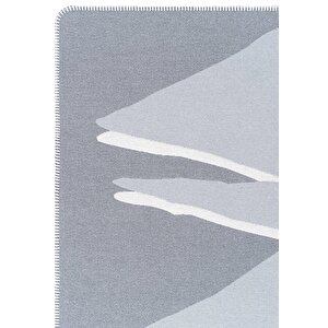 Perla Neo Prn 09 Gri Beyaz Pamuklu Banyo Balkon Kilimi Makinede Yıkanabilir Mutfak Kilimi 150x230 cm