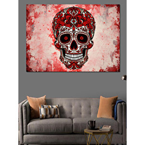 Renkli Kuru Kafa Sanatı Dekoratif Kanvas - Mdf Ahşap Tablo