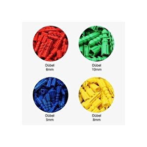 Real Özs Bits-matkap Ucu-dübel Çantalı Set 300 Parça