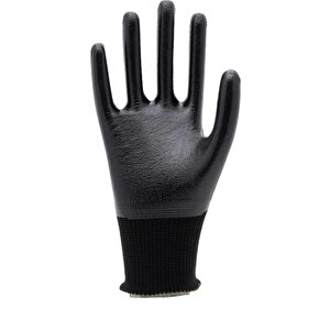 Faba Ep-1323 Siyah Nitril Polyester Eldiven-xl