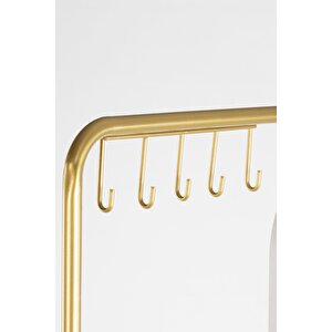 Aynalı Askılık Portmanto Ayakkabılık Kapı Girişi Vestiyer  Ayakkabılık Puf Bench