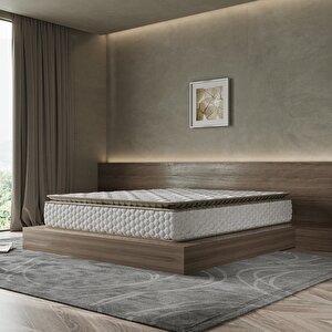Cortado Çift Kişilik Pedli Paket Yaylı Yatak 30 Cm 140x190 cm