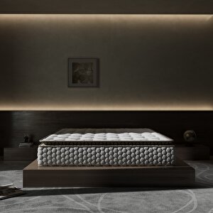 Argimo Cortado Çift Kişilik Pedli Paket Yaylı Yatak 30 Cm