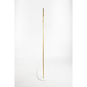 Metal Ayaklı Askılık Aynalı Konfeksiyon Askılığı Gold Elbise Askılığı Kıyafet Askılığı Sunta Ayak