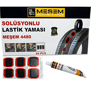 Meşem Solüsyonlu Lasti̇k Yamasi 24 Parça 4480