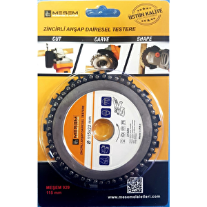 Meşem Zi̇nci̇rli̇ Ahşap Testere 115 Mm 929