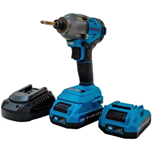 Catpower Kömürsüz Akülü Torklu Vi̇d.1*4 Ah Akü+şarj Aleti̇ (4222)