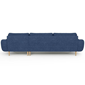 Klem 306 X 171 Köşe Ahşap Ayak - Fitilli Kadife
