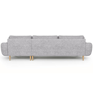 Klem 306 X 171 Köşe Ahşap Ayak - Fitilli Kadife