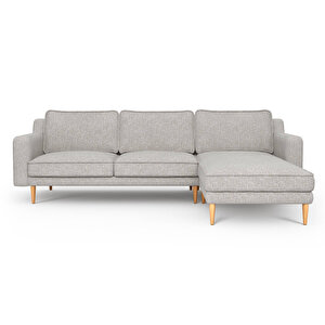 Klem Slim 266 X 171 Köşe Ahşap Ayak - Keten Çakıl