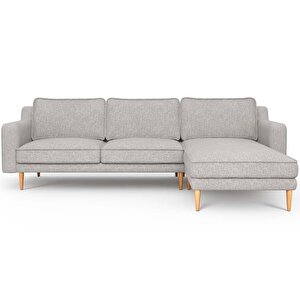 Klem Slim 266 X 171 Köşe Ahşap Ayak - Keten Çakıl