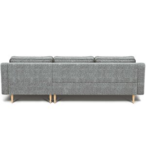 Klem Slim 266 X 171 Köşe Ahşap Ayak - Doğal Doku