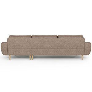 Klem 306 X 171 Köşe Ahşap Ayak - Fitilli Kadife