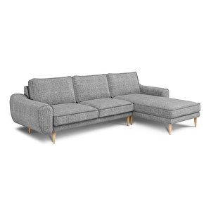 Klem 280 X 171 Köşe Ahşap Ayak - Doğal Doku Füme
