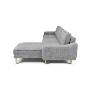 Klem 280 X 171 Köşe Ahşap Ayak - Doğal Doku Füme