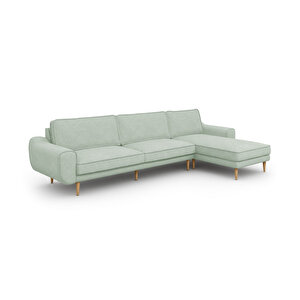 Klem 326 X 171 Köşe Ahşap Ayak - Keten Nil Yeşili
