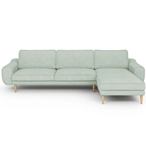 Klem 306 X 171 Köşe Ahşap Ayak - Keten Nil Yeşili