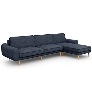 Klem 326 X 171 Köşe Ahşap Ayak - Keten Havacı Mavi