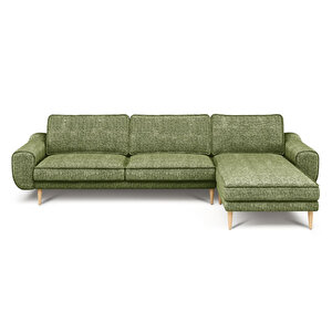 Klem 306 X 171 Köşe Ahşap Ayak - Doğal Doku Kaktüs