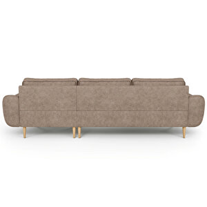 Klem 280 X 171 Köşe Ahşap Ayak - Fitilli Kadife