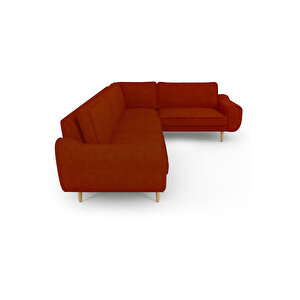 Klem 210 X 290 Köşe Ahşap Ayak - Fitilli Kadife