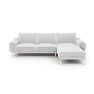 Klem 280 X 171 Köşe Ahşap Ayak - Kadife Gri