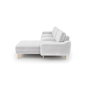 Klem 280 X 171 Köşe Ahşap Ayak - Kadife Gri
