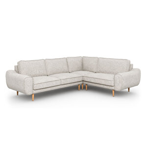 Klem 210 X 264 Köşe Ahşap Ayak - Keten Çakıl