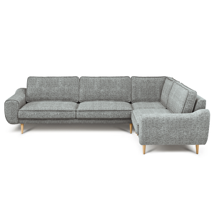 Klem 210 X 290 Köşe Ahşap Ayak - Doğal Doku Galaksi Mavi