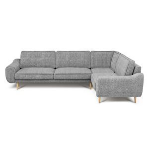 Klem 210 X 290 Köşe Ahşap Ayak - Doğal Doku Füme