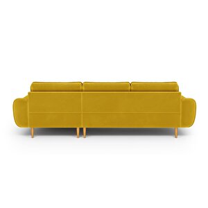 Klem 280 X 171 Köşe Ahşap Ayak - Kadife