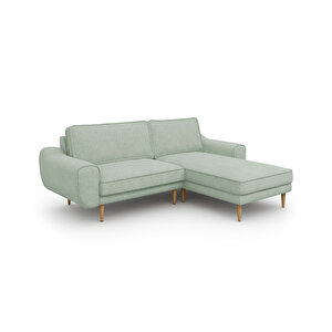 Klem 226 X 171 Köşe Ahşap Ayak - Keten Nil Yeşili