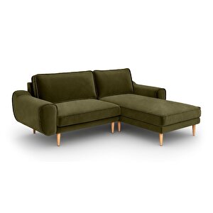 Klem 226 X 171 Köşe Ahşap Ayak - Kadife Haki