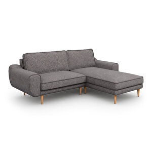 Klem 226 X 171 Köşe Ahşap Ayak - Keten Beton Gri