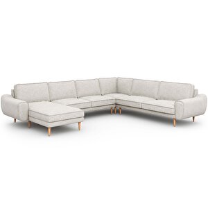 Klem 346 X 290 Köşe Ahşap Ayak - Keten Çakıl