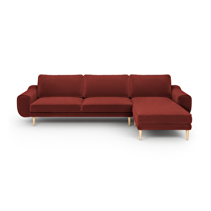 Klem 306 X 171 Köşe Ahşap Ayak - Kadife