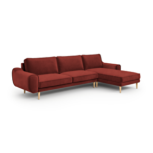 Klem 306 X 171 Köşe Ahşap Ayak - Kadife