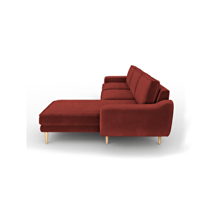 Klem 306 X 171 Köşe Ahşap Ayak - Kadife
