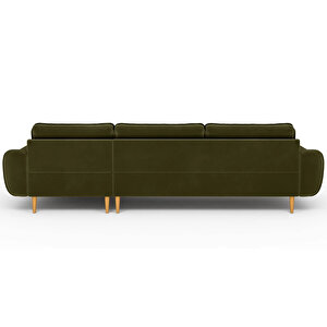 Klem 306 X 171 Köşe Ahşap Ayak - Kadife