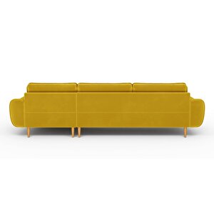Klem 306 X 171 Köşe Ahşap Ayak - Kadife