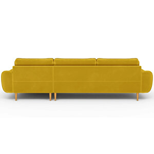 Klem 306 X 171 Köşe Ahşap Ayak - Kadife