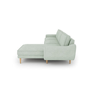 Klem 280 X 171 Köşe Ahşap Ayak - Keten Nil Yeşili