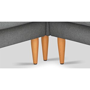 Klem 346 X 210 Köşe Ahşap Ayak - Keten